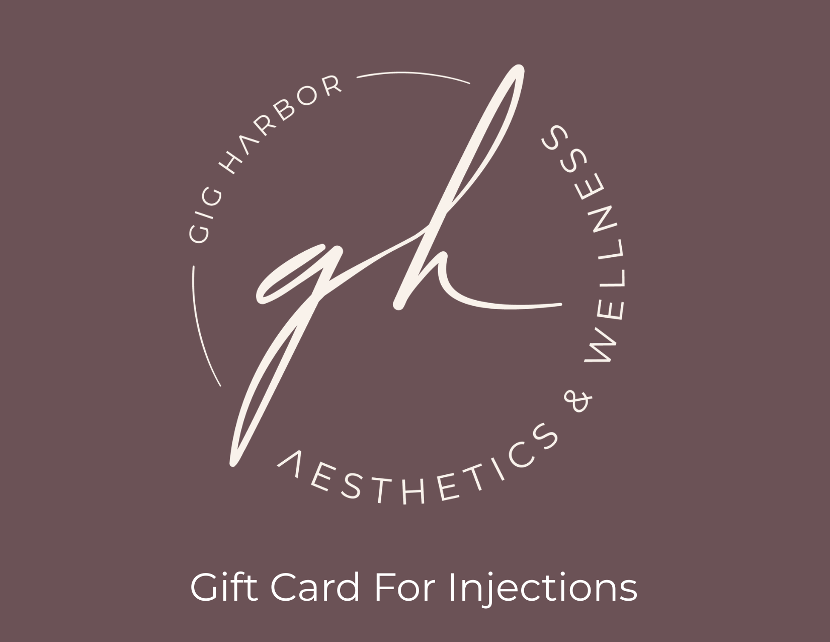 Gift Card For Injections - Multiple Denominations Available